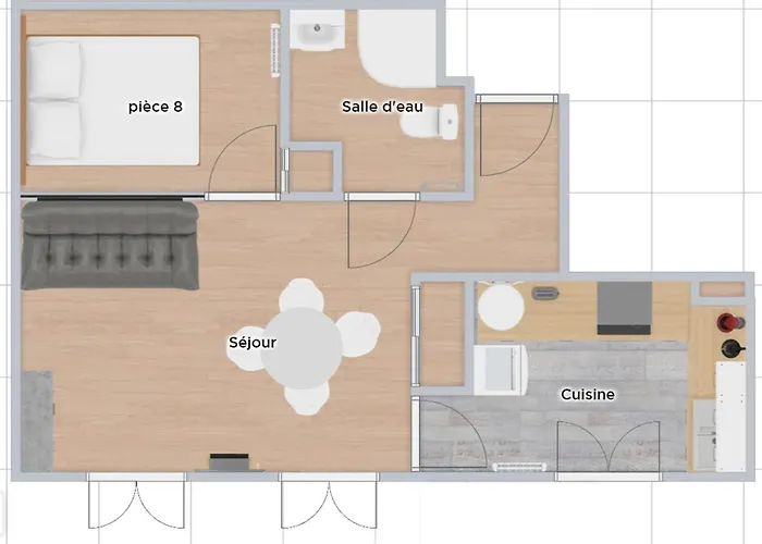 Daire Des Jardins, Wifi, Centre Luchon