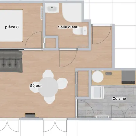 Apartment Des Jardins, Wifi, Centre Luchon