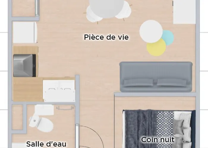 公寓 Des Jardins, Wifi, Centre Luchon Bagnères-de-Luchon